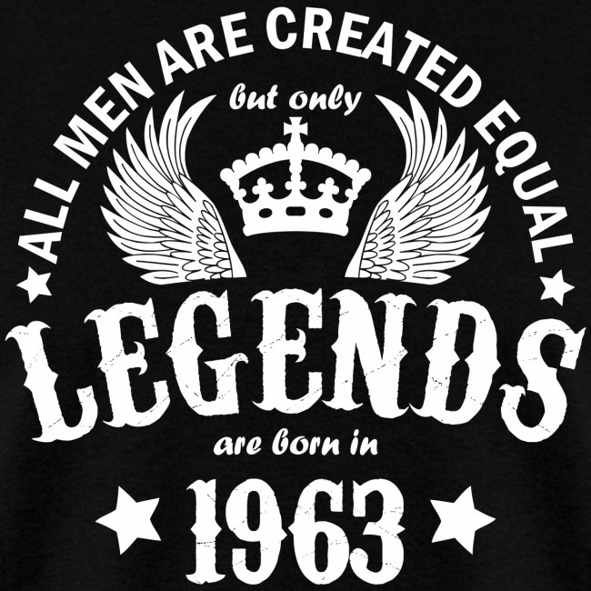 Legends are Born in 1963