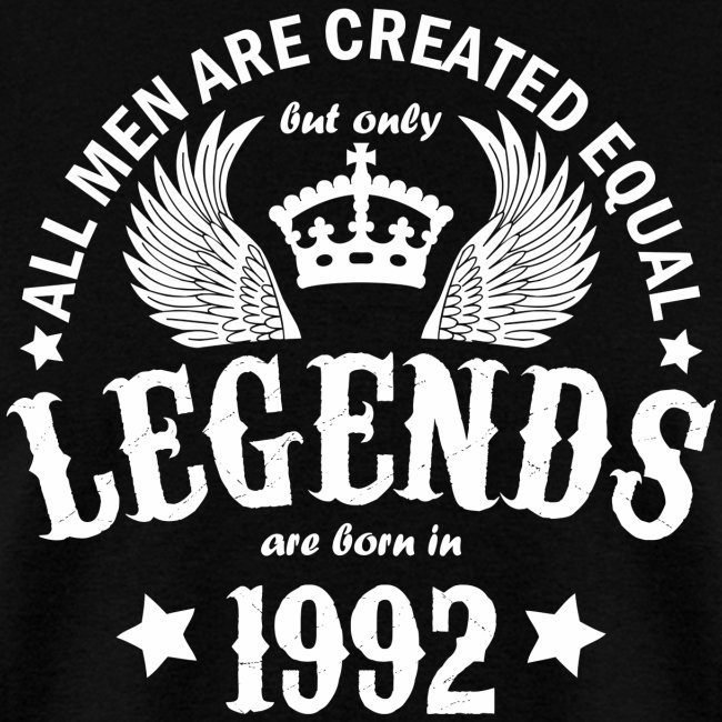 Legends are Born in 1992