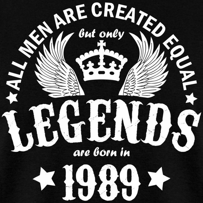 Legends are Born in 1989