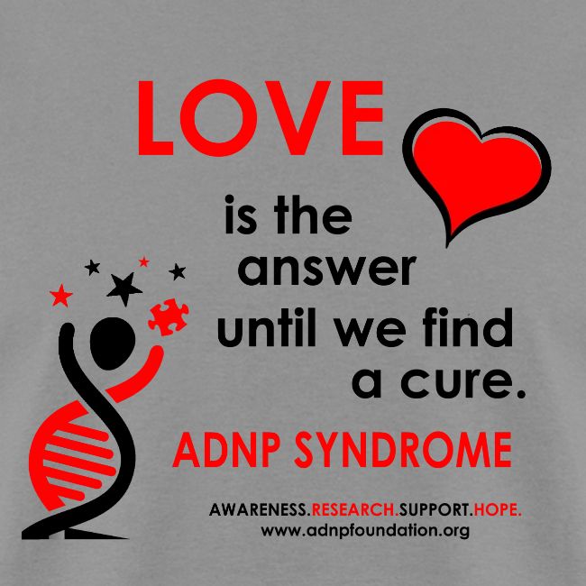 LOVE IS THE ANSWER Red and Black