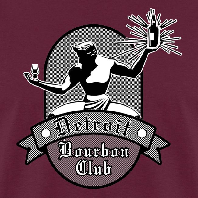 Detroit Bourbon Logo in Black & White