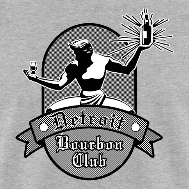 Detroit Bourbon Logo in Black & White