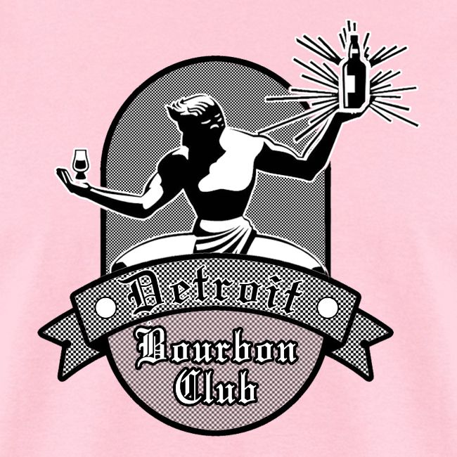 Detroit Bourbon Logo in Black & White