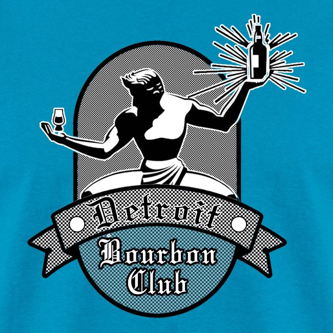 Detroit Bourbon Logo in Black & White