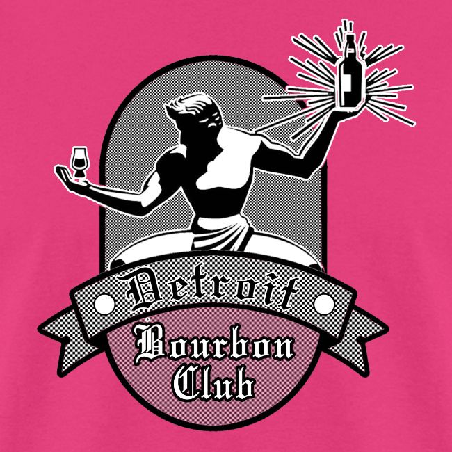Detroit Bourbon Logo in Black & White