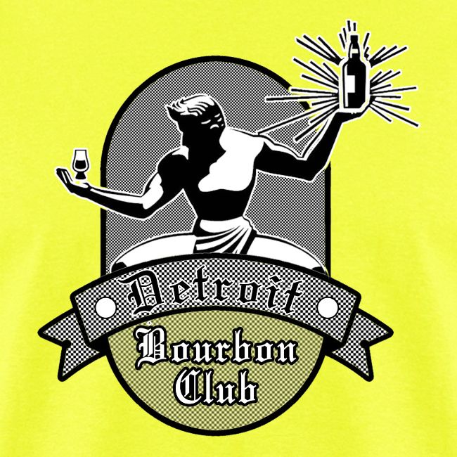 Detroit Bourbon Logo in Black & White