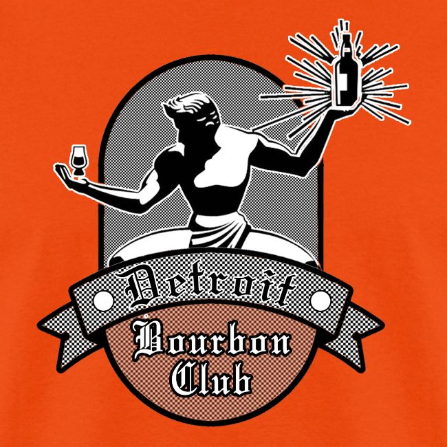 Detroit Bourbon Logo in Black & White