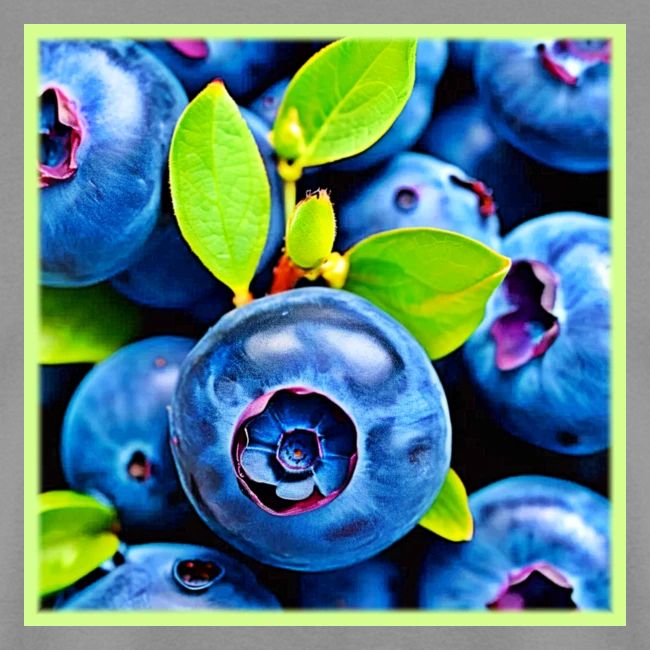 Fresh Blueberries Close-Up