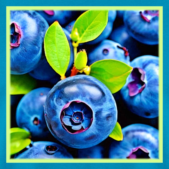 Fresh Blueberries Close-Up