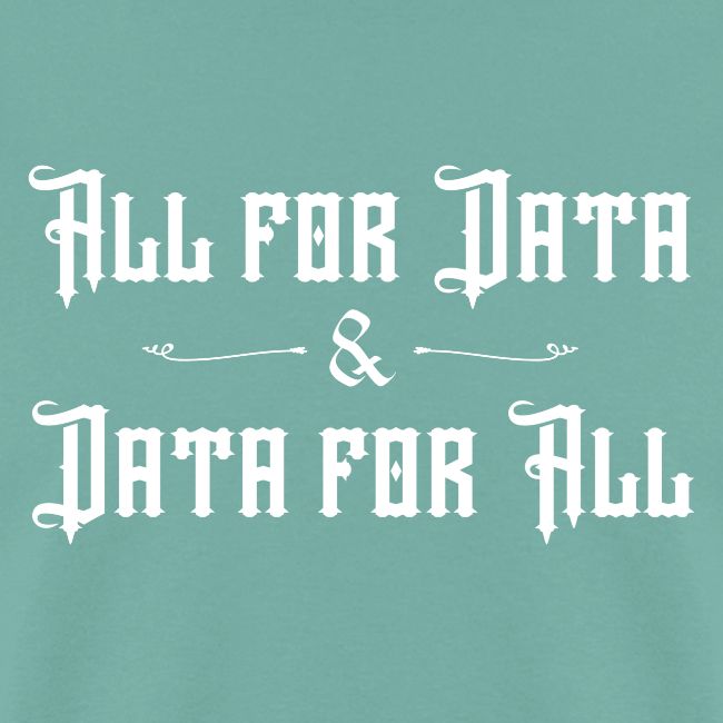 All for Data, Data for All (dark)