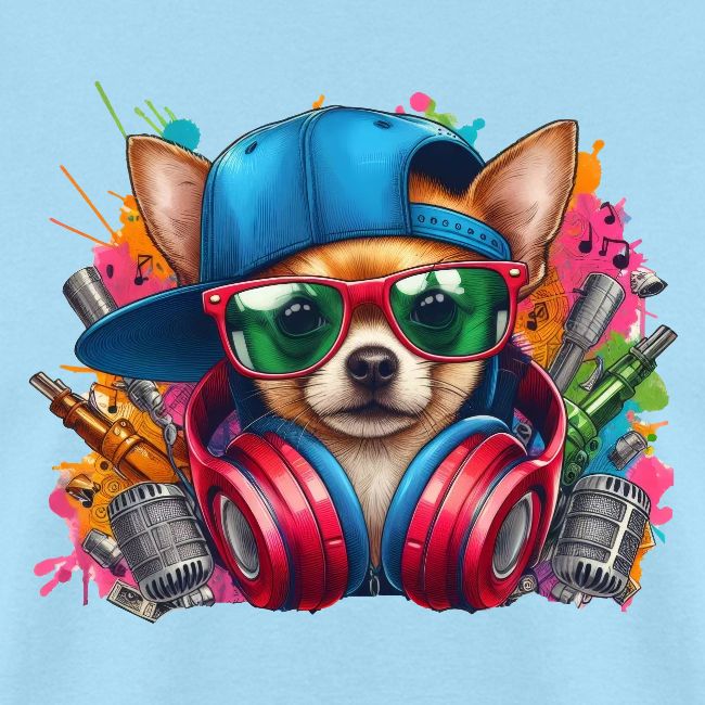 CHIHUAHUA WEARING SUNGLASSES