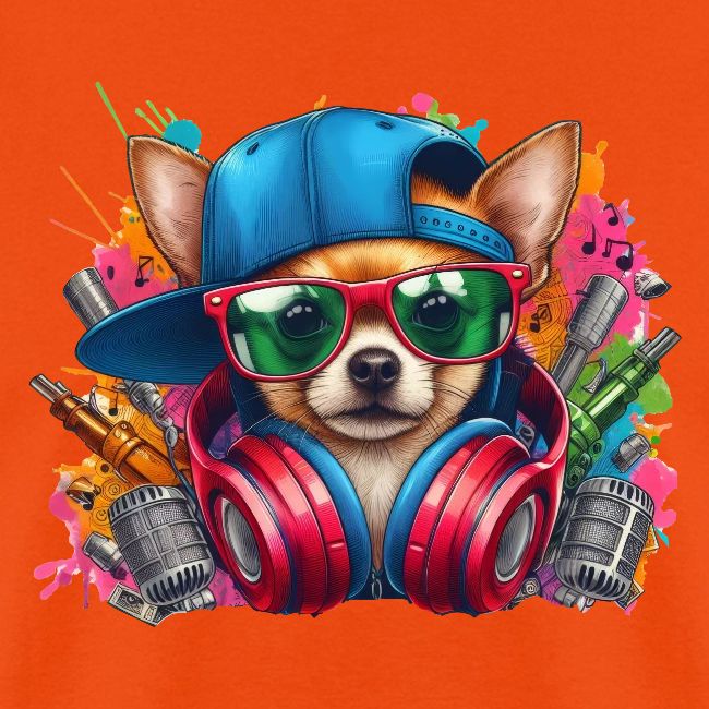 CHIHUAHUA WEARING SUNGLASSES