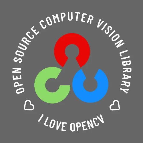 I Love OpenCV (Light Logo)