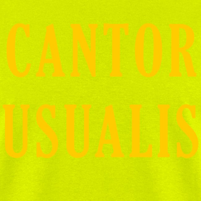 Cantor Usualis unbranded