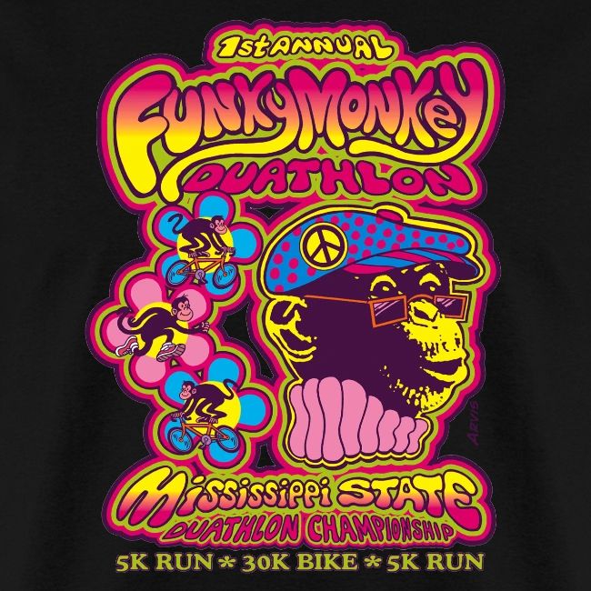 Funky Monkey Vintage T-shirt