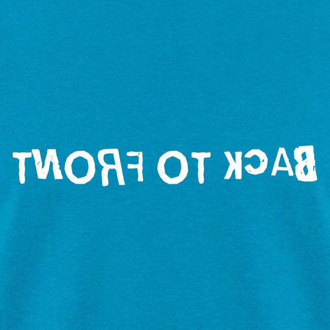 Back To Front Word Art