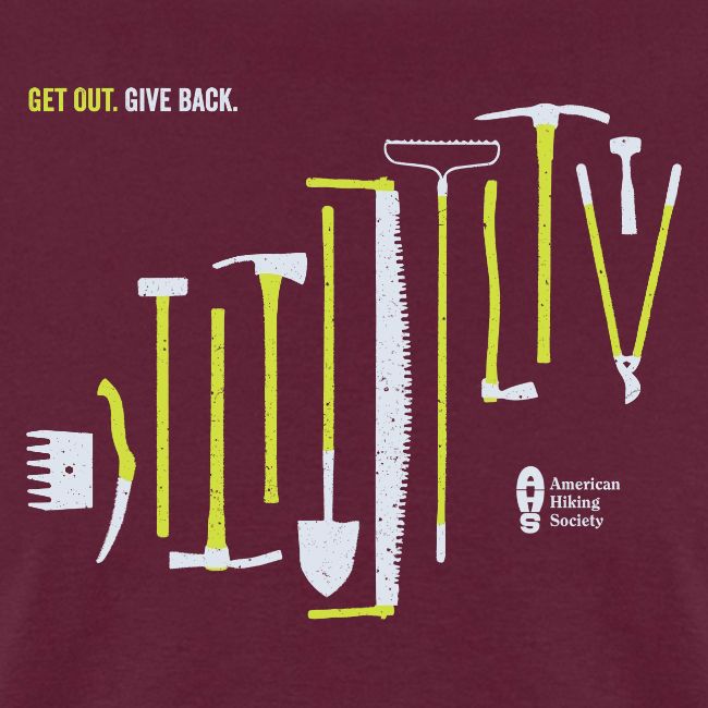 Get Out. Give Back. Trail Tool Arrangement