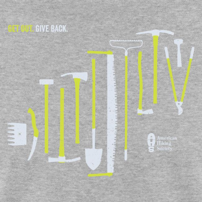 Get Out. Give Back. Trail Tool Arrangement