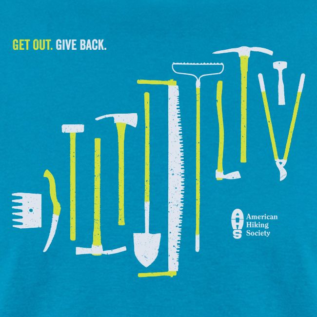Get Out. Give Back. Trail Tool Arrangement