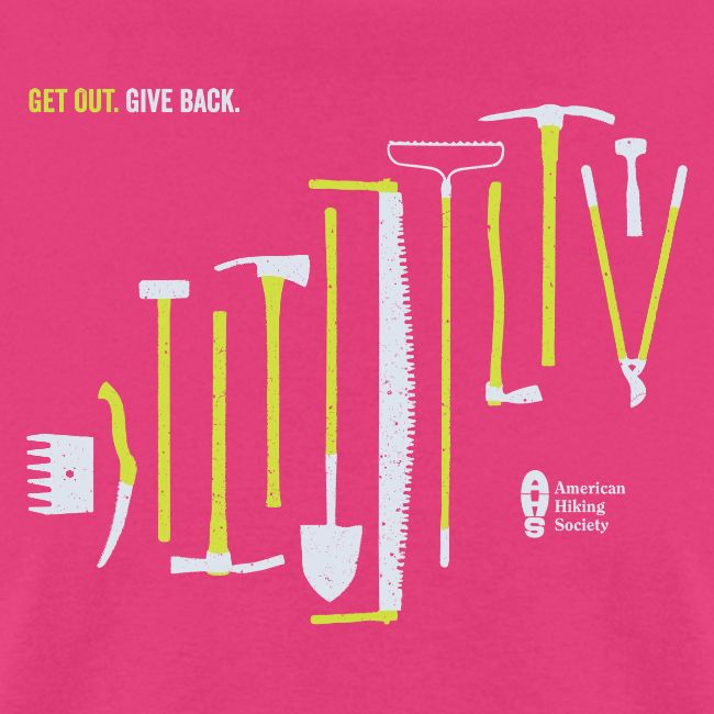 Get Out. Give Back. Trail Tool Arrangement