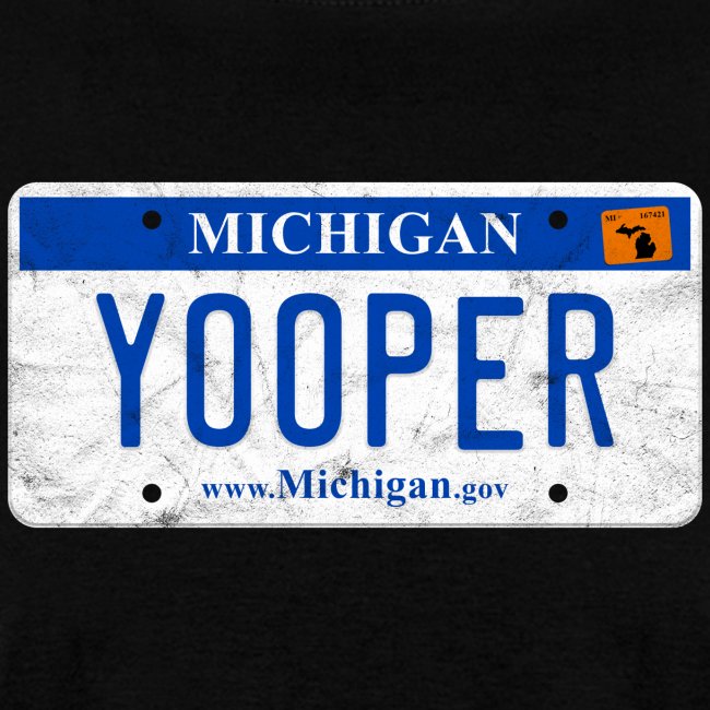 Yooper License Plate