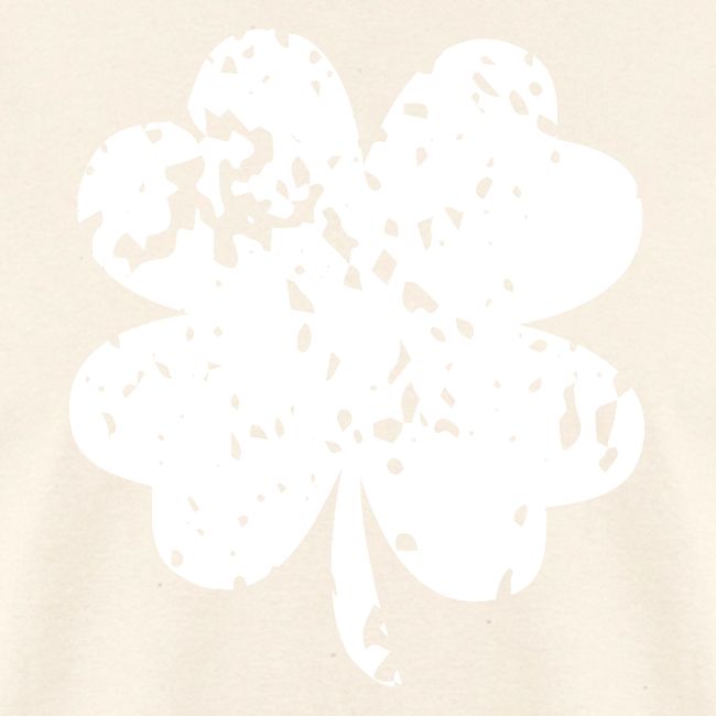 Goth St Paddy's - Irish Goth Distressed Clover
