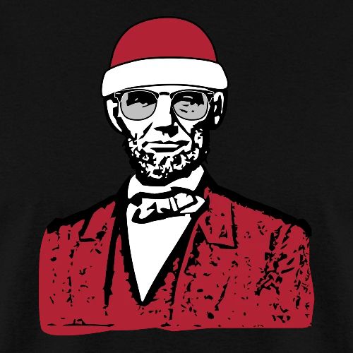 Hip Abraham Lincoln - Men's T-Shirt