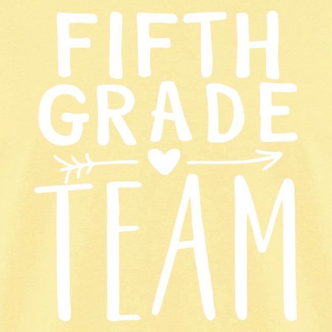 Fifth Grade Team Teacher T-Shirts