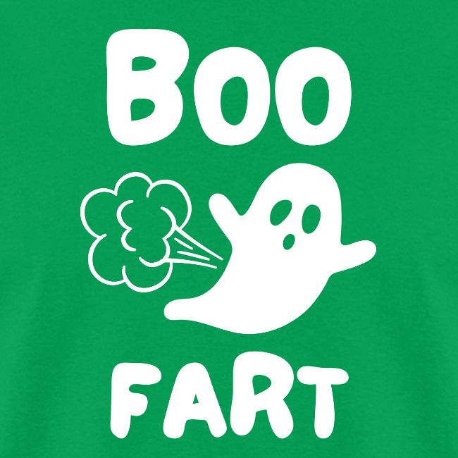 BOO FART Farting Ghost