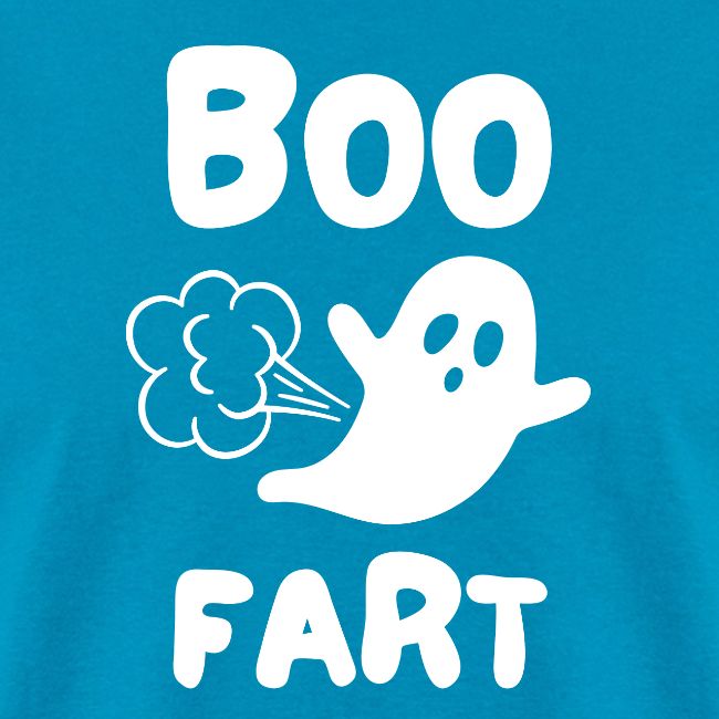 BOO FART Farting Ghost
