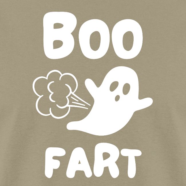 BOO FART Farting Ghost