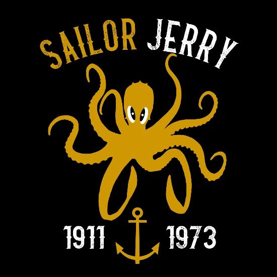 Tatouage Du Logo Du Rhum Kraken