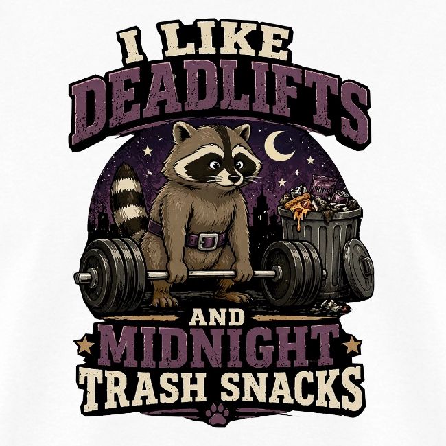 I like deadlifts and trash midnight snacks