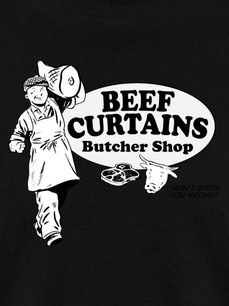 Beef Curtains Butcher Shop