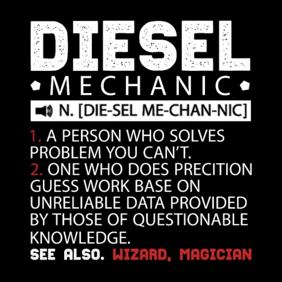Funny Diesel Mechanic Description' Men's T-Shirt | Spreadshirt