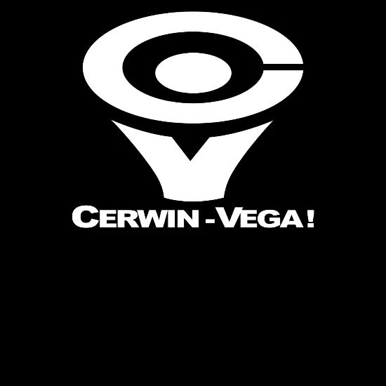 T-shirt Cerwin Vega Logo Made In USA - Coton 100%, Tailles S à 5XL, Personnalisable, Neuf Avec étiquette