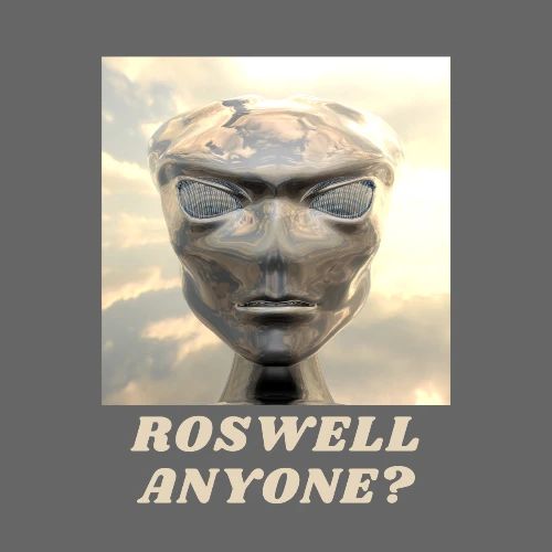 Roswell Anyone - Men's T-Shirt