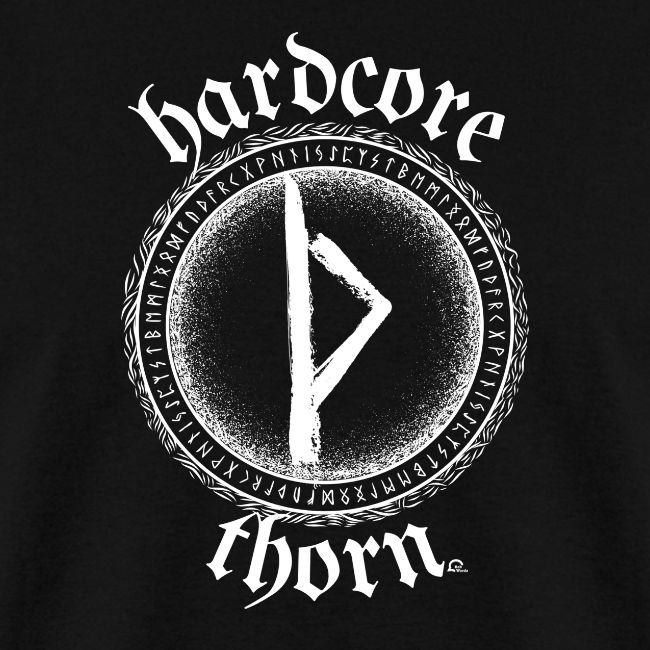 Hardcore Thorn (white design)
