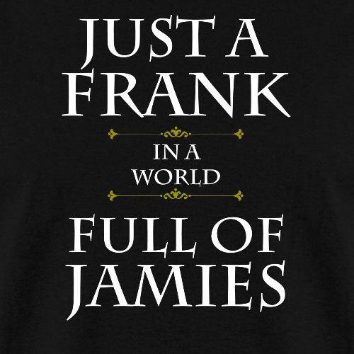 frank in a world of jamie - Men's T-Shirt