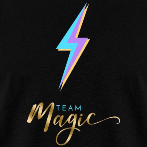 Team Magic With Lightning Bolt - Men's T-Shirt