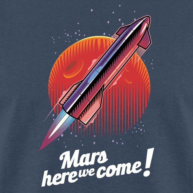 Mars Here We Come - Dark