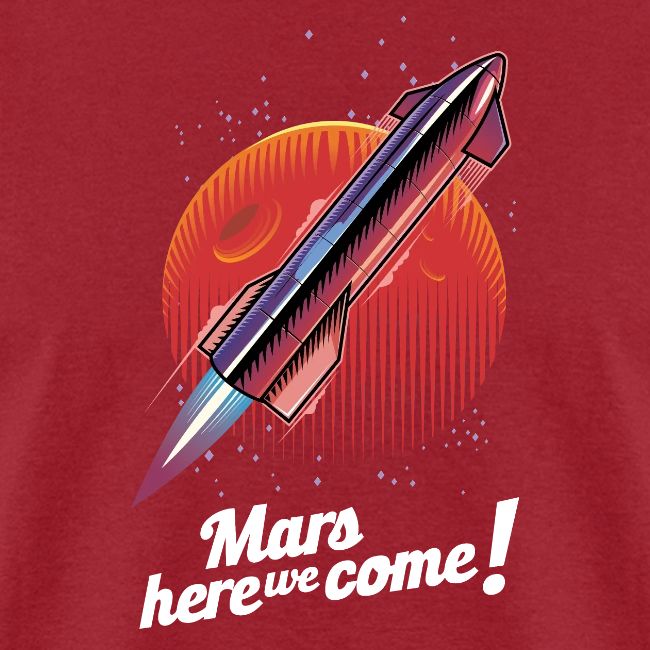 Mars Here We Come - Dark