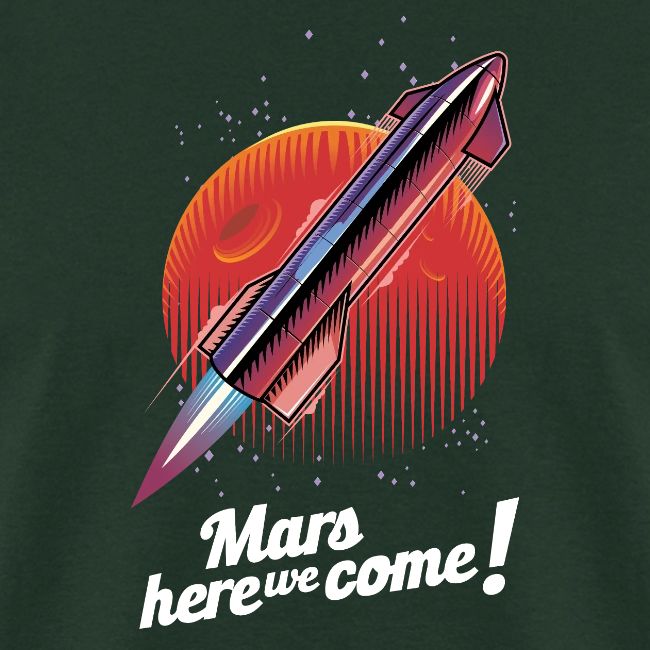 Mars Here We Come - Dark