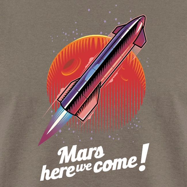 Mars Here We Come - Dark