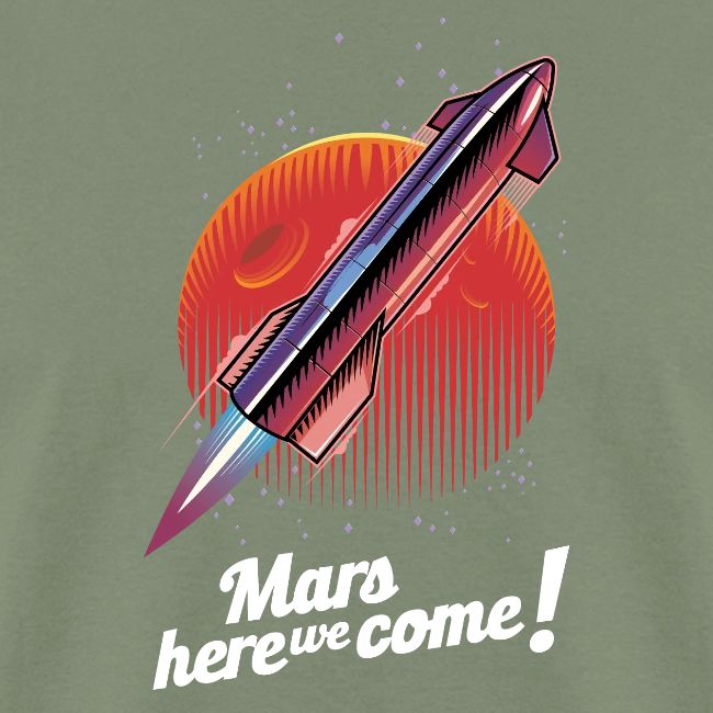 Mars Here We Come - Dark