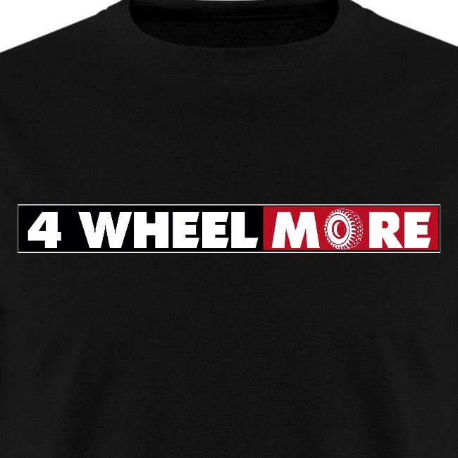 4 Wheel More Rectangle Logo