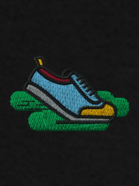 Runningshoes embroidered