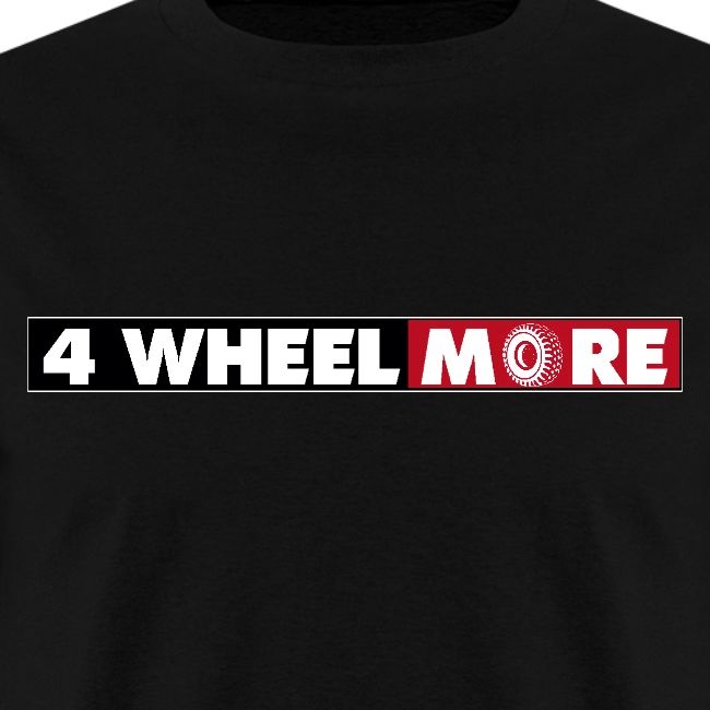 4 Wheel More Rectangle Logo