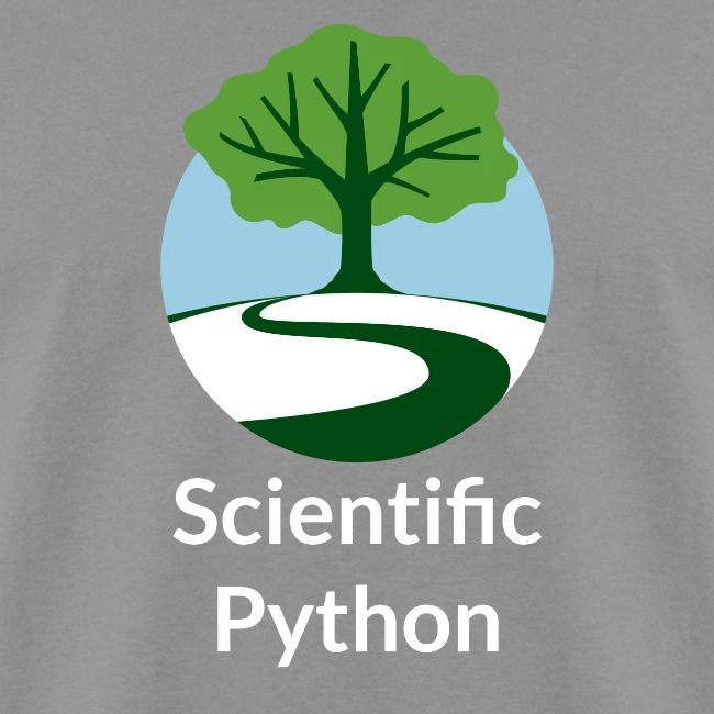 scientific python full color logo