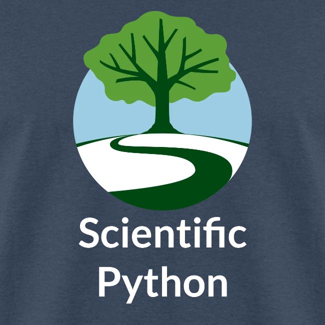 scientific python full color logo